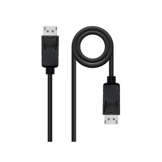 Nanocable Cable DisplayPort 1.2 CCS, DP/M - DP/M, Negro, 2.0 m