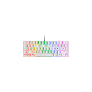 Mars Gaming MK60 teclado Juego USB AZERTY Italiano Blanco