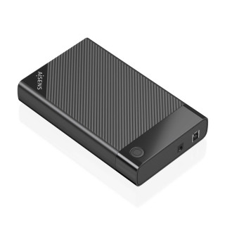 AISENS Caja Externa 3.5" ASE-3529B SATA A USB 3.0/USB3.1 Gen1, Negra