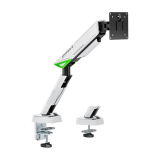 AISENS DT49TSR-343 soporte para monitor 124,5 cm (49") Escritorio Negro, Blanco