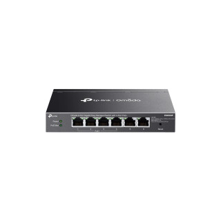 TP-Link Omada ES206GP switch Gestionado Gigabit Ethernet (10/100/1000) Energía sobre Ethernet (PoE) Negro