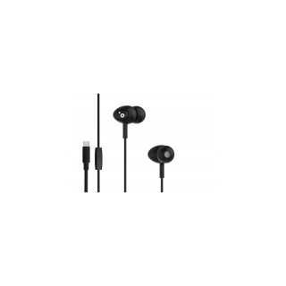 Sunstech BEATC auricular y casco Auriculares Alámbrico Dentro de oído Llamadas/Música Negro