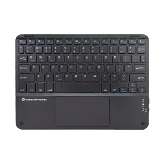 Conceptronic TOBIN01BUS teclado Universal Bluetooth QWERTY Inglés de EE. UU. Negro