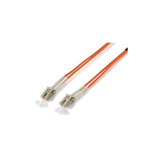 Equip LC/LС 62.5/125μm 2.0m Cable de fibra óptica e InfiniBand 2 m Naranja