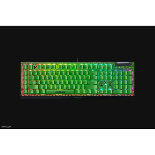Razer BlackWidow V4 X teclado Juego USB QWERTY Inglés de EE. UU. Verde