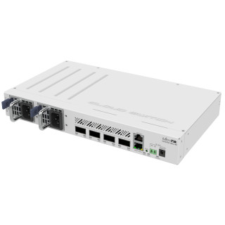Mikrotik CRS504-4XQ-IN switch Gestionado Fast Ethernet (10/100) Energía sobre Ethernet (PoE) Blanco