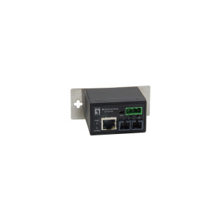 LevelOne IEC-4002 convertidor de medio 100 Mbit/s Multimodo Negro