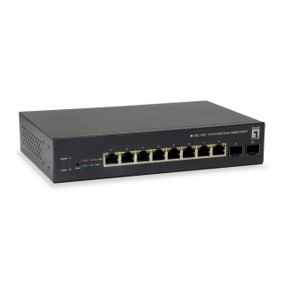 LevelOne GEP-1051 switch Gestionado L2/L3/L4 Gigabit Ethernet (10/100/1000) Energía sobre Ethernet (PoE) Negro