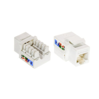 Phasak Conector Keystone UTP Cat.6 90º Blanco - PHK 2225