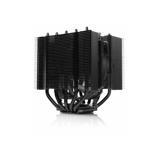 Noctua NH-D12L Procesador Refrigerador de aire 12 cm Aluminio, Negro 1 pieza(s)