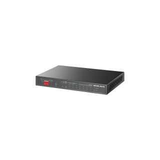 Mercusys MS110GMP switch Gigabit Ethernet (10/100/1000) Energía sobre Ethernet (PoE) Negro
