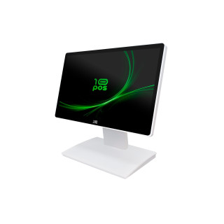 Pantalla 10POS TFT Táctil Flat Capacitiva 15.6" USB Blanco Full HD (1920*1080) - VGA & HDMI - VESA 75 & 100