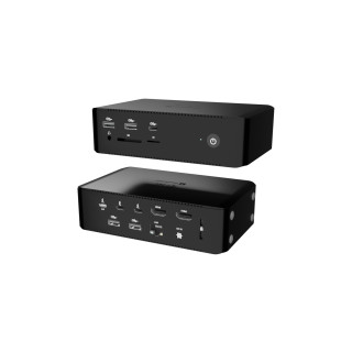 i-tec Thunderbolt5 Quattro Display Docking Station, 5x USB, 2.5 GLAN + Power Delivery 140W