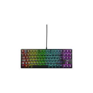 CHERRY K4V2 TKL teclado Juego USB AZERTY Francés Negro