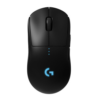 Logitech G Pro ratón Ambidextro RF inalámbrico Í“ptico 25600 DPI Negro