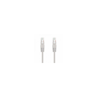 LATIGUILLO DE RED NANOCABLE RJ45 UTP CAT6 30CM GRIS 10.20.0400-L30