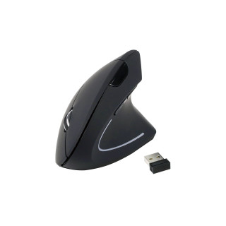 Ratón Equip mano derecha RF inalámbrico Í“ptico 1600 DPI Negro