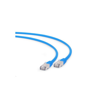 Gembird PP6A-LSZHCU-B-0.5M cable de red Azul 0,5 m Cat6a S/FTP (S-STP)