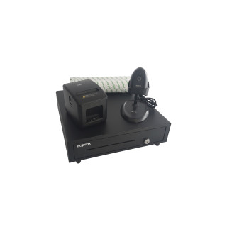 Approx POS Pack para TPV appPOSPACK4180USB Impresora + Cajón + Lector + Papel