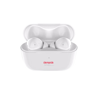 Aiwa EBTW-888ANC/WT auricular y casco Auriculares True Wireless Stereo (TWS) Dentro de oído Llamadas/Música Bluetooth Blanco