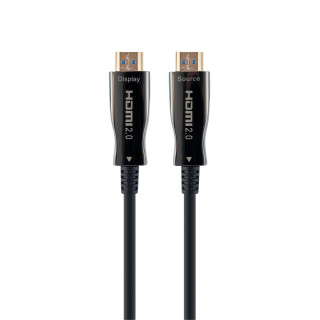 Gembird CCBP-HDMI-AOC-10M-02 cable HDMI HDMI tipo A (Estándar) Negro