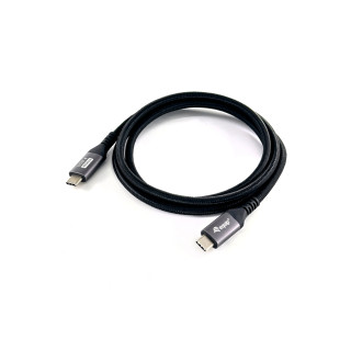 Equip 128383 Cable USB 4 Gen 3 C a C, M/M, 2,0m, PD3.1 240W, 8K/60Hz, 40Gbps, Negro