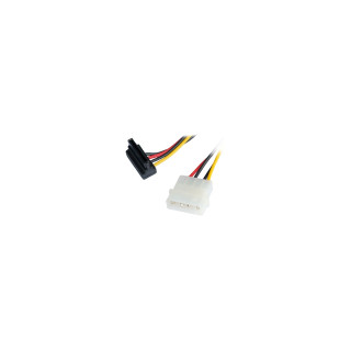 Nanocable 10.19.0201-OEM CABLE ALIMENTACION ACODADO 5.25 MOLEX 4 PIN M a SATA H 16 cm